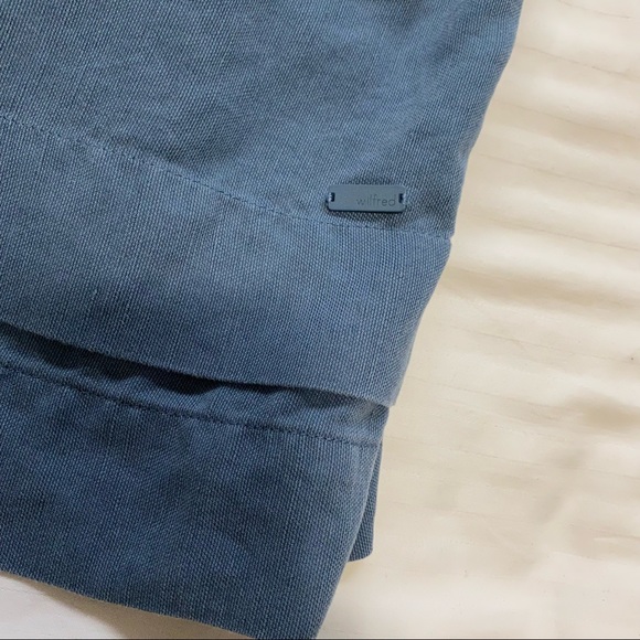 Aritzia Wilfred Converible Smocked Mini Dress Blue size 2 - Picture 13 of 16